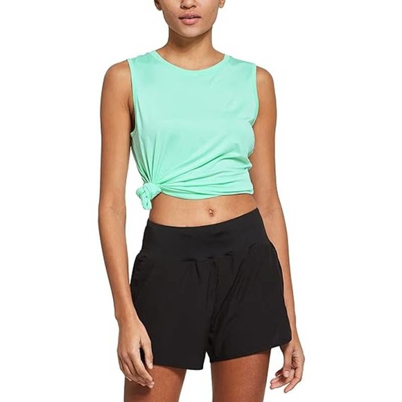 BALEAF Workout Tank Top Sleeveless Yoga Top Pickleball Sports Gym Exercise S NEW - Picture 3 of 6